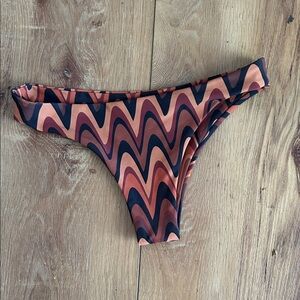 Skatie Dylan Bottom - brown zigzag